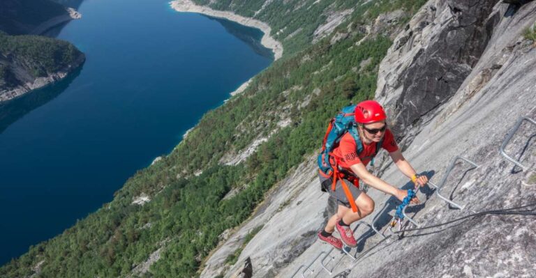 Full-Day Trolltunga Hiking, and Climbing Tour