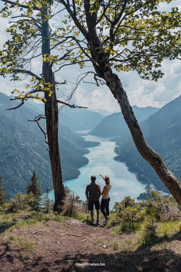 The viewpoint at Plansee