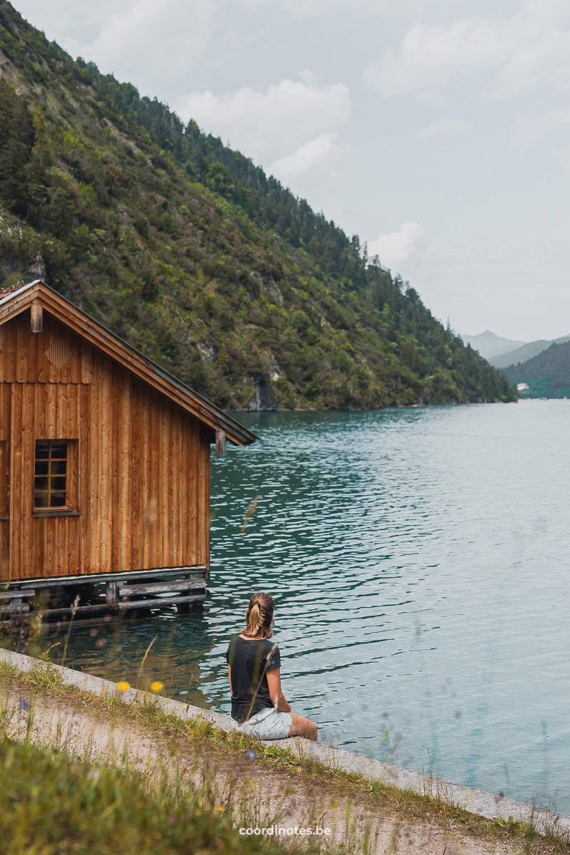 You also have beautiful views from the hut!