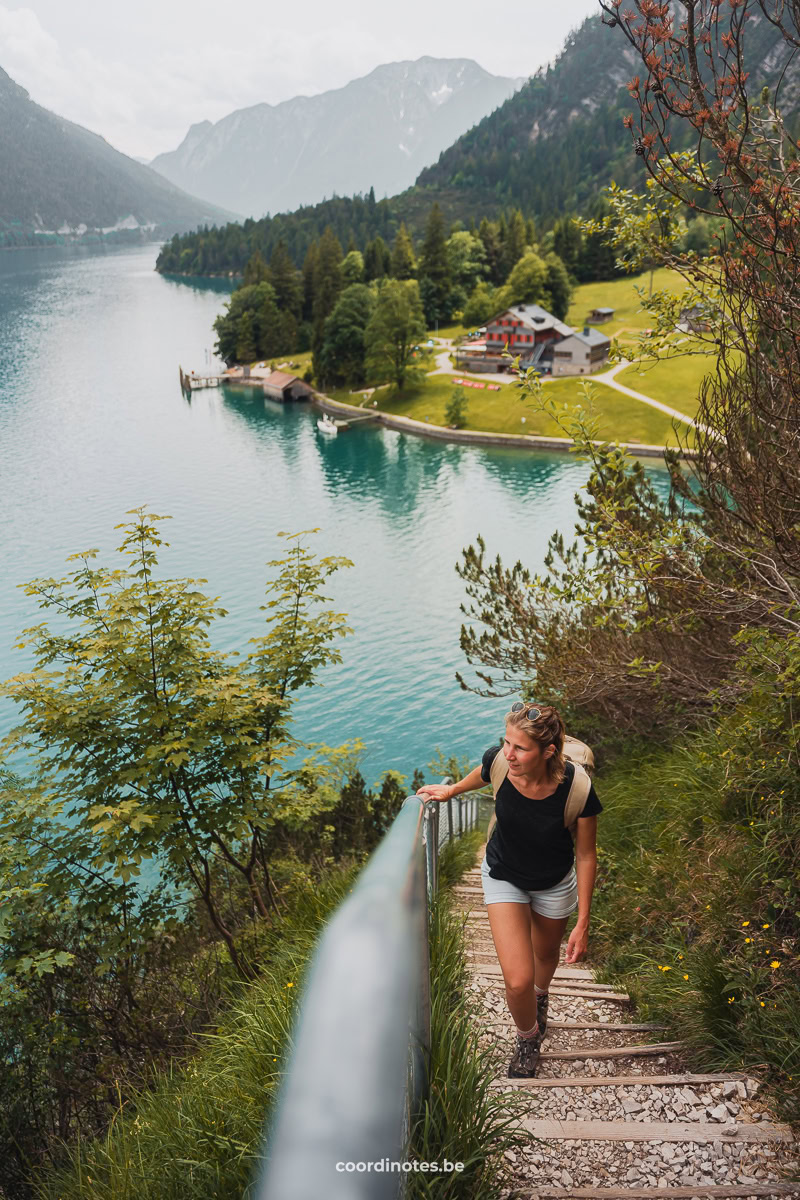 On the hiking path at Achensee