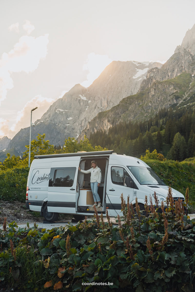 Parking at Hochkönig