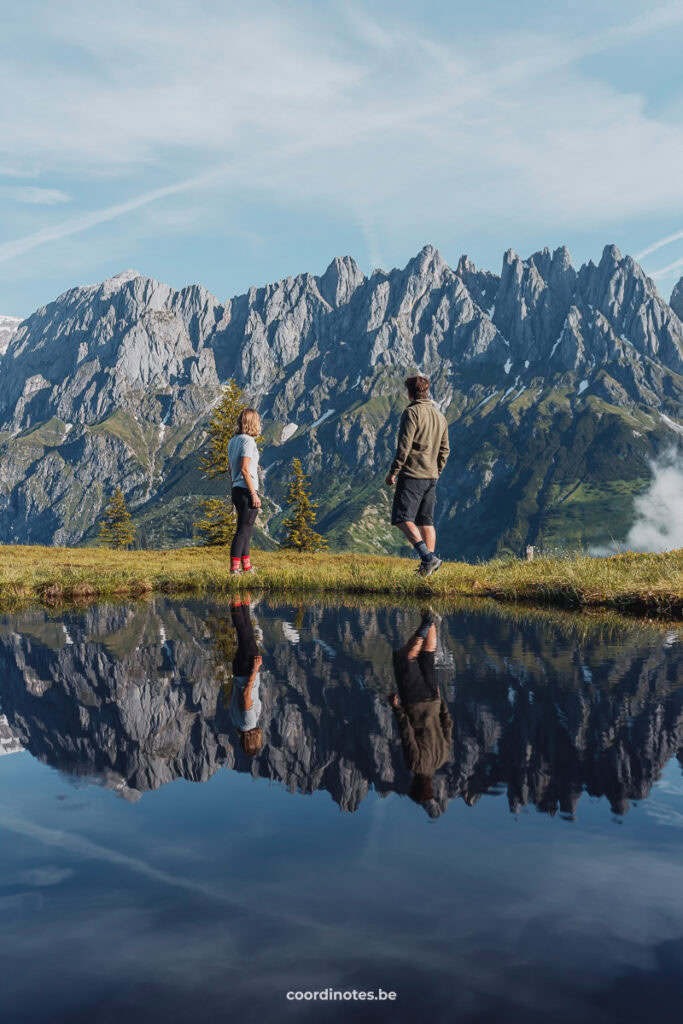 The Mirror Lake hike at Hochkeil