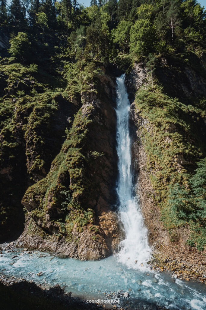 The Liechtenstein waterfall