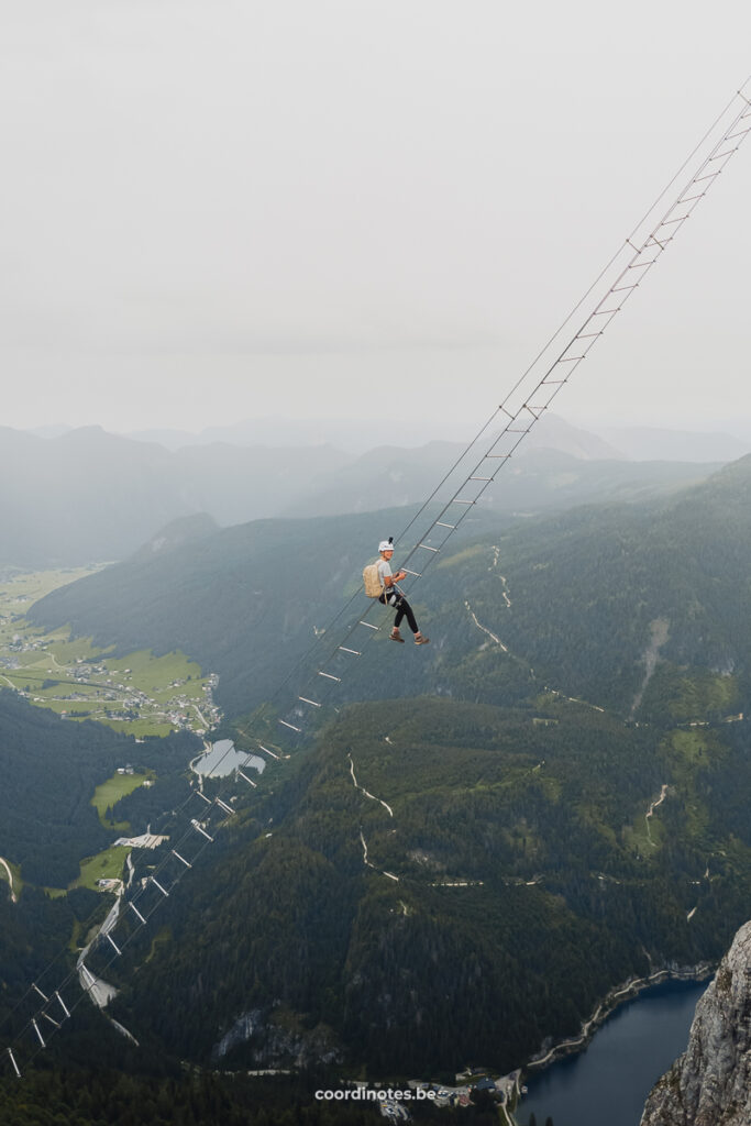 Donnerkogel climb in Austria