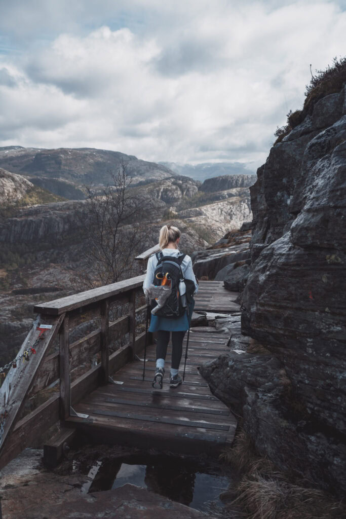 Hike to Preikestolen, Norway