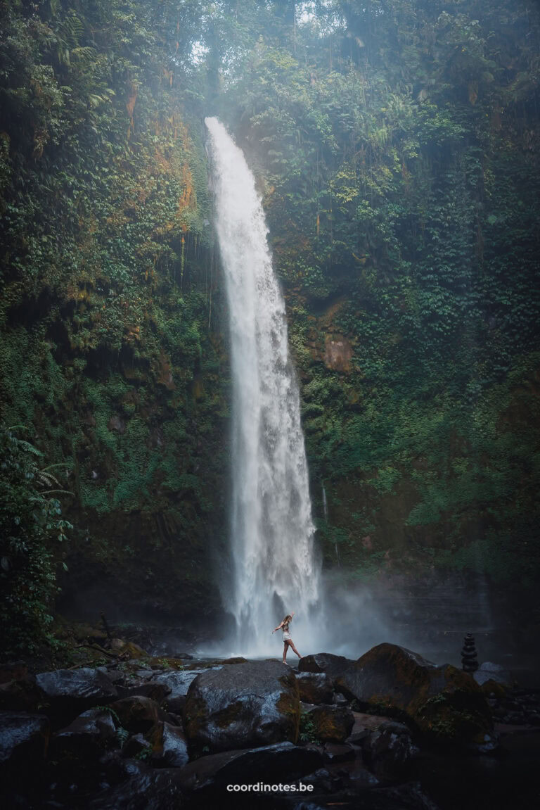 The Nungnung waterfall