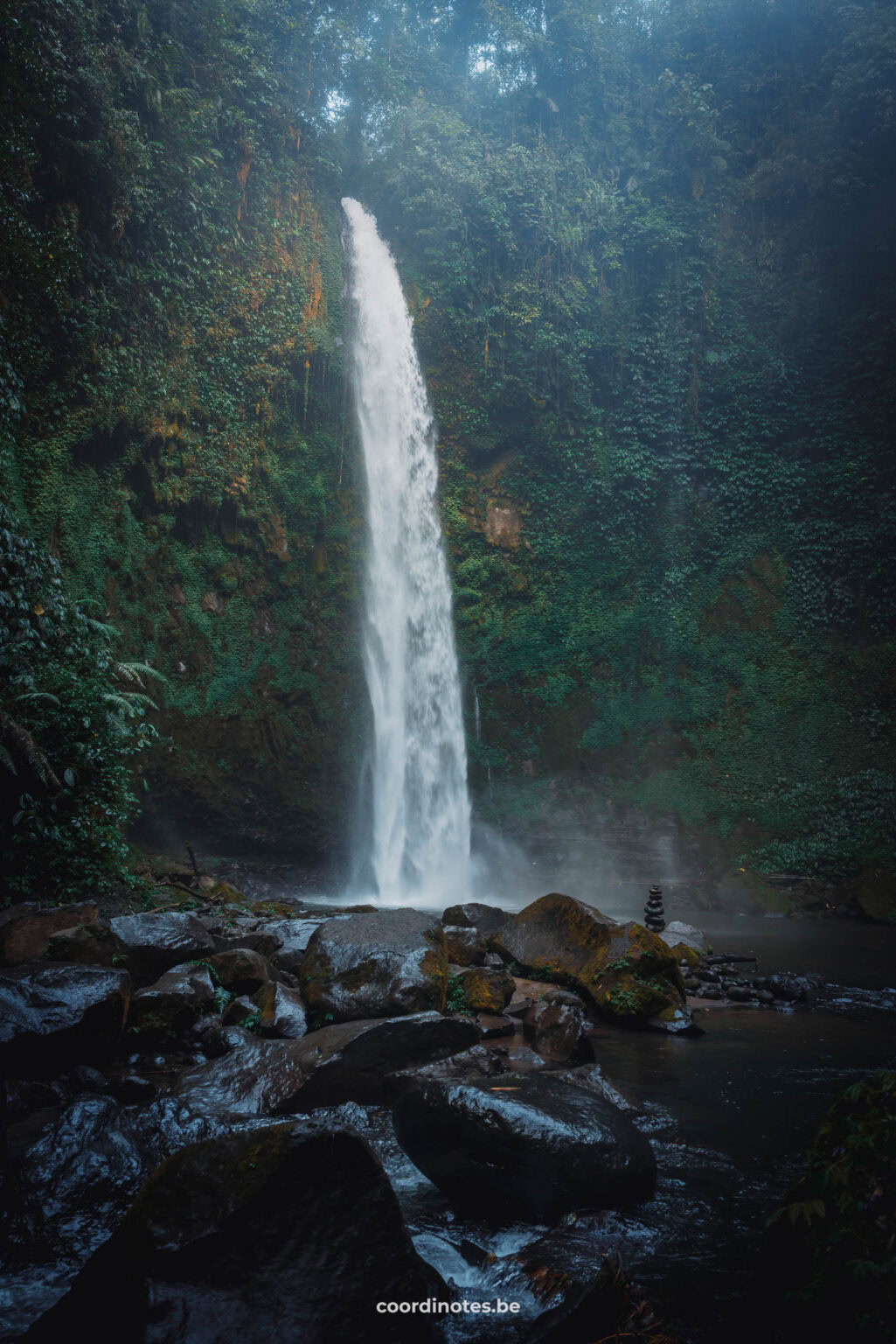 The Nungnung waterfall