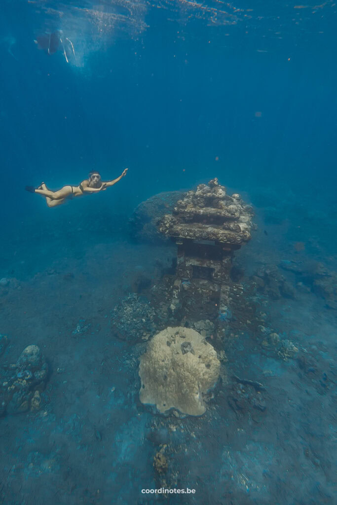 Snorkeling in Amed in Jemeluk Bay