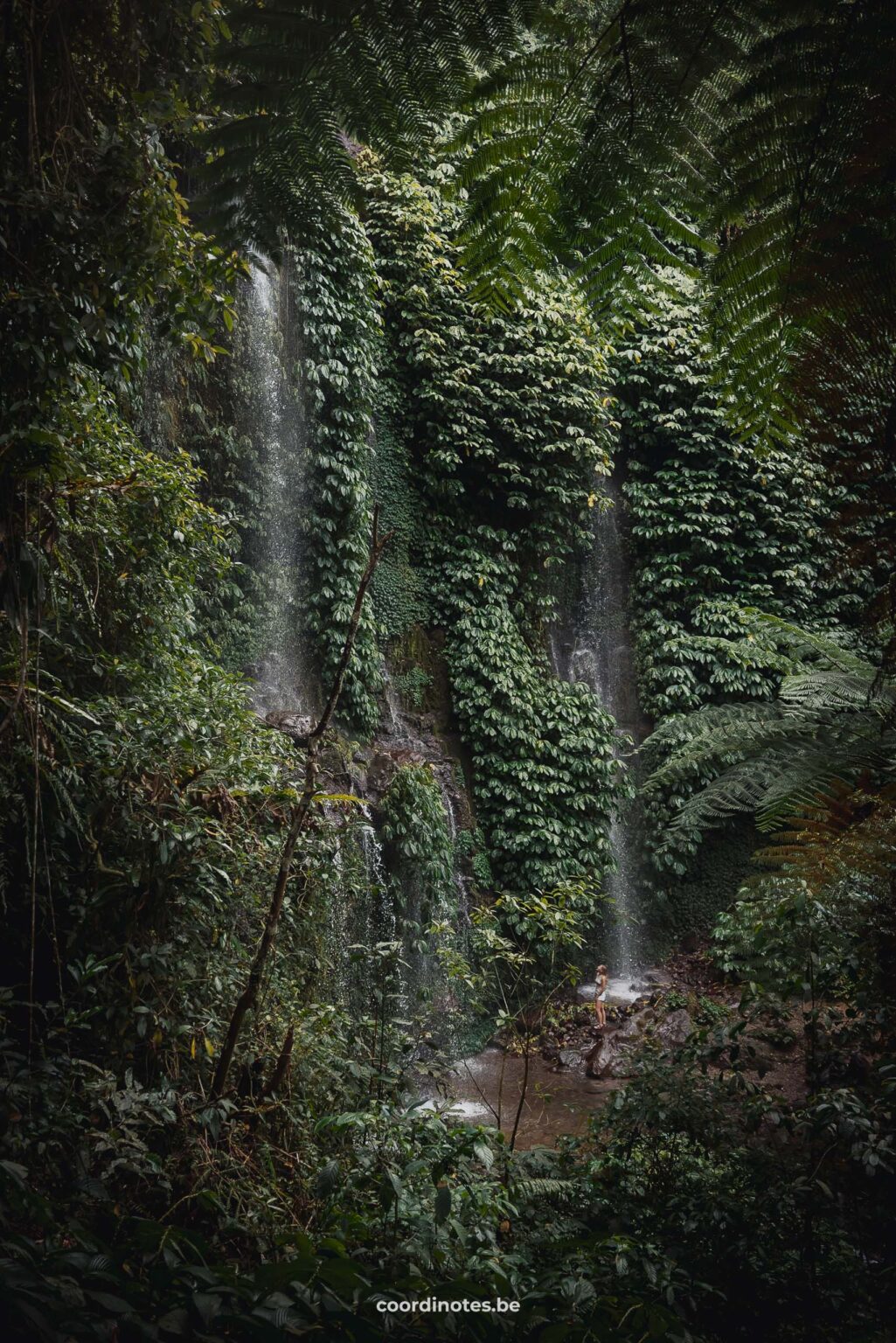 Extra waterfall just before the Benang Kelambu waterfall