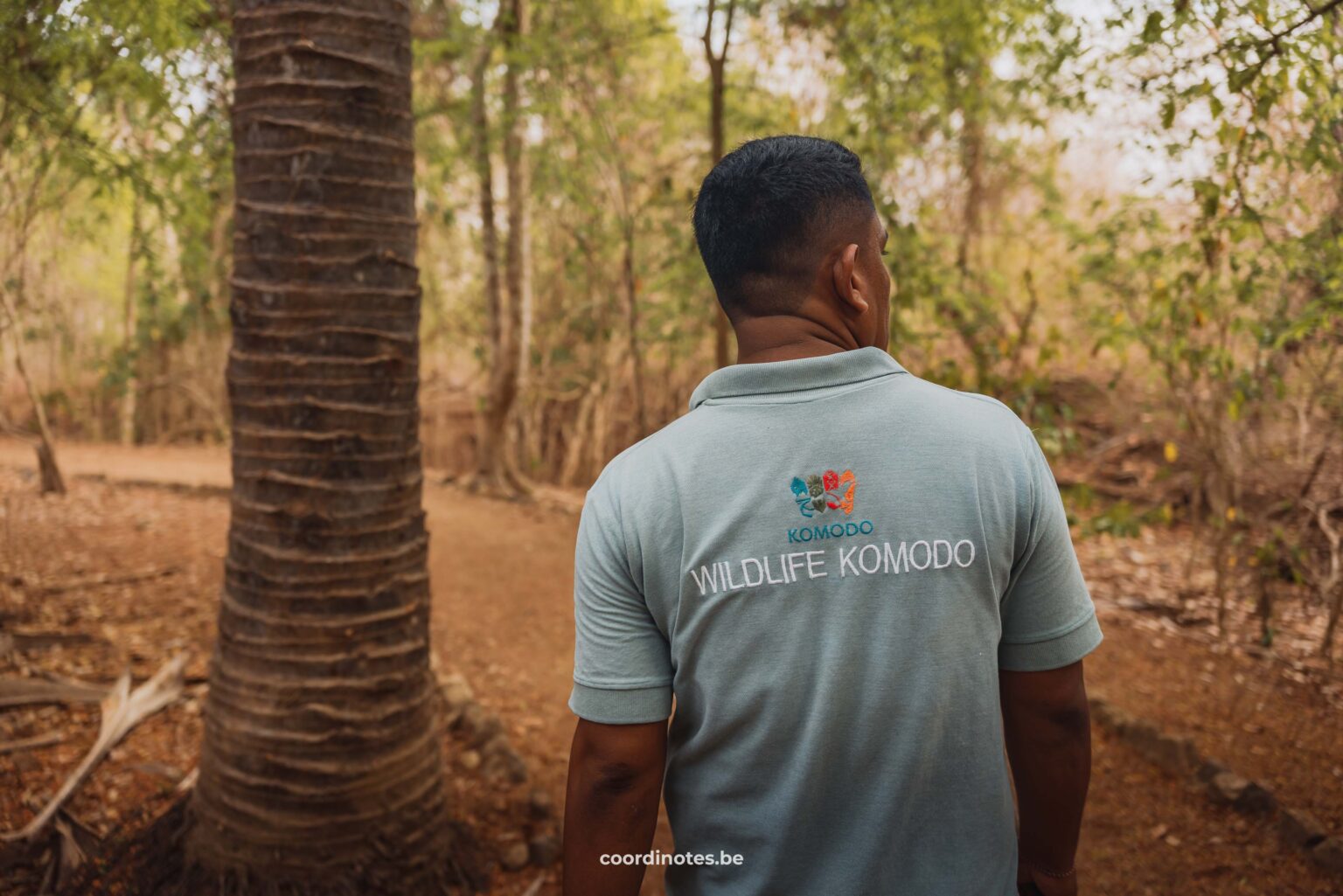 A ranger guiding us on Komodo Island