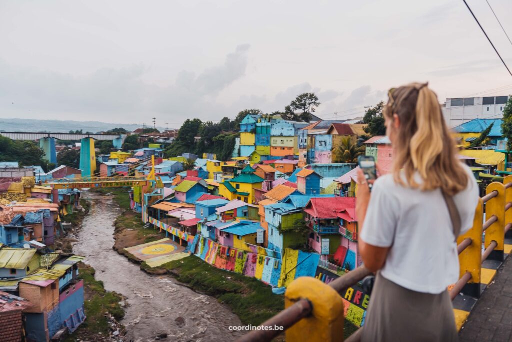 Jodipan Rainbow Village is one of the best things to do in Malang