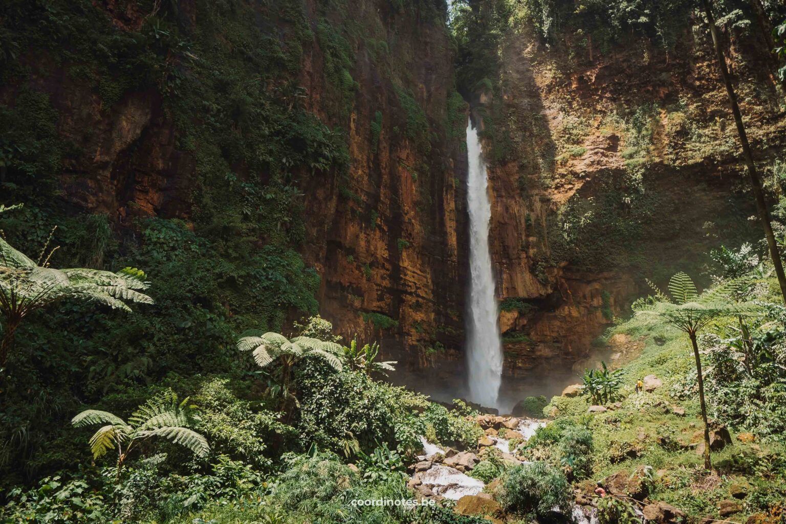 Kapas Biru Waterfall