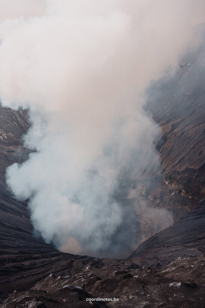 Climb the volcano crater rim​