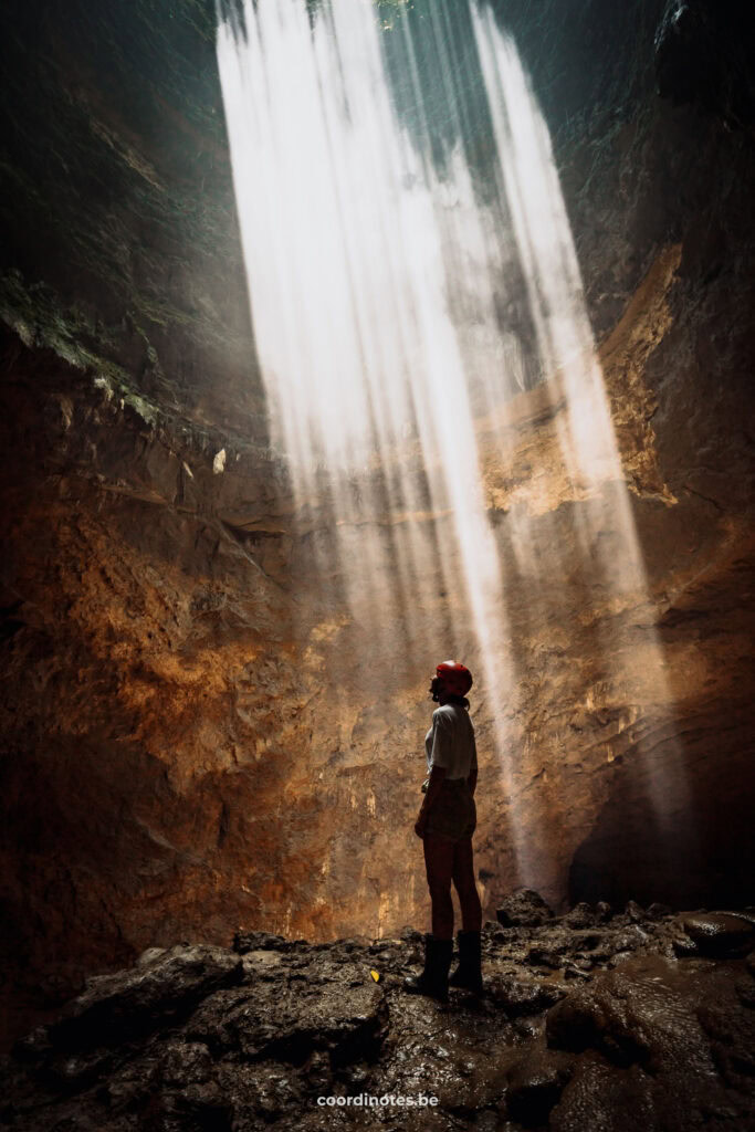 Jomblang Cave is one of the most unique things to do in Yogyakarta