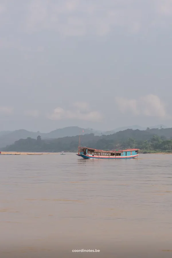 Slow boat from Thailand to Laos