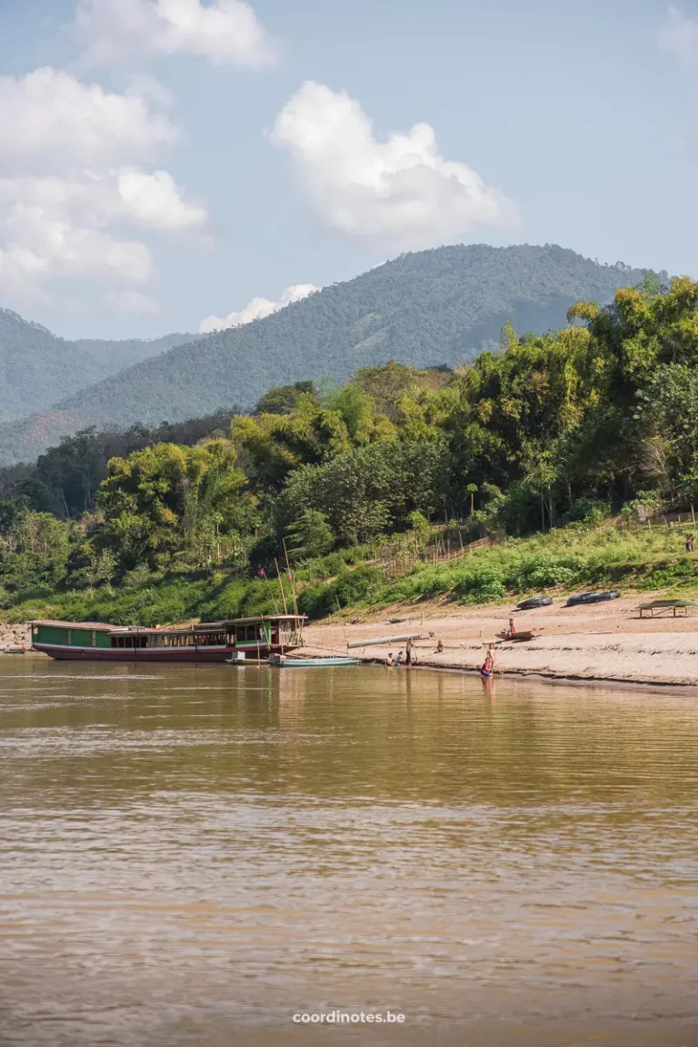 Slow boat from Thailand to Laos