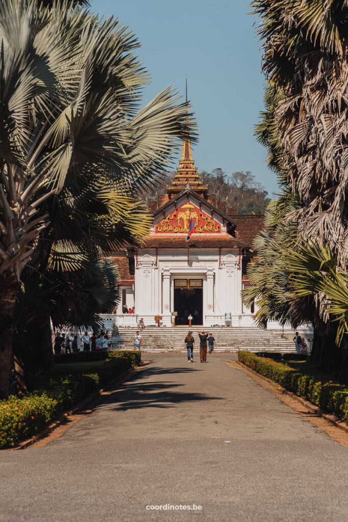 The entrance of the Royal Palace museum in Luang Prabang