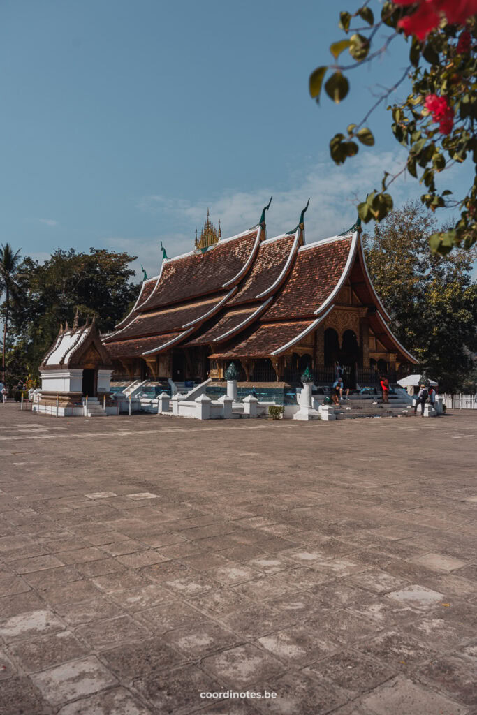 the Wat Xieng Thong temple in Luang Prabang