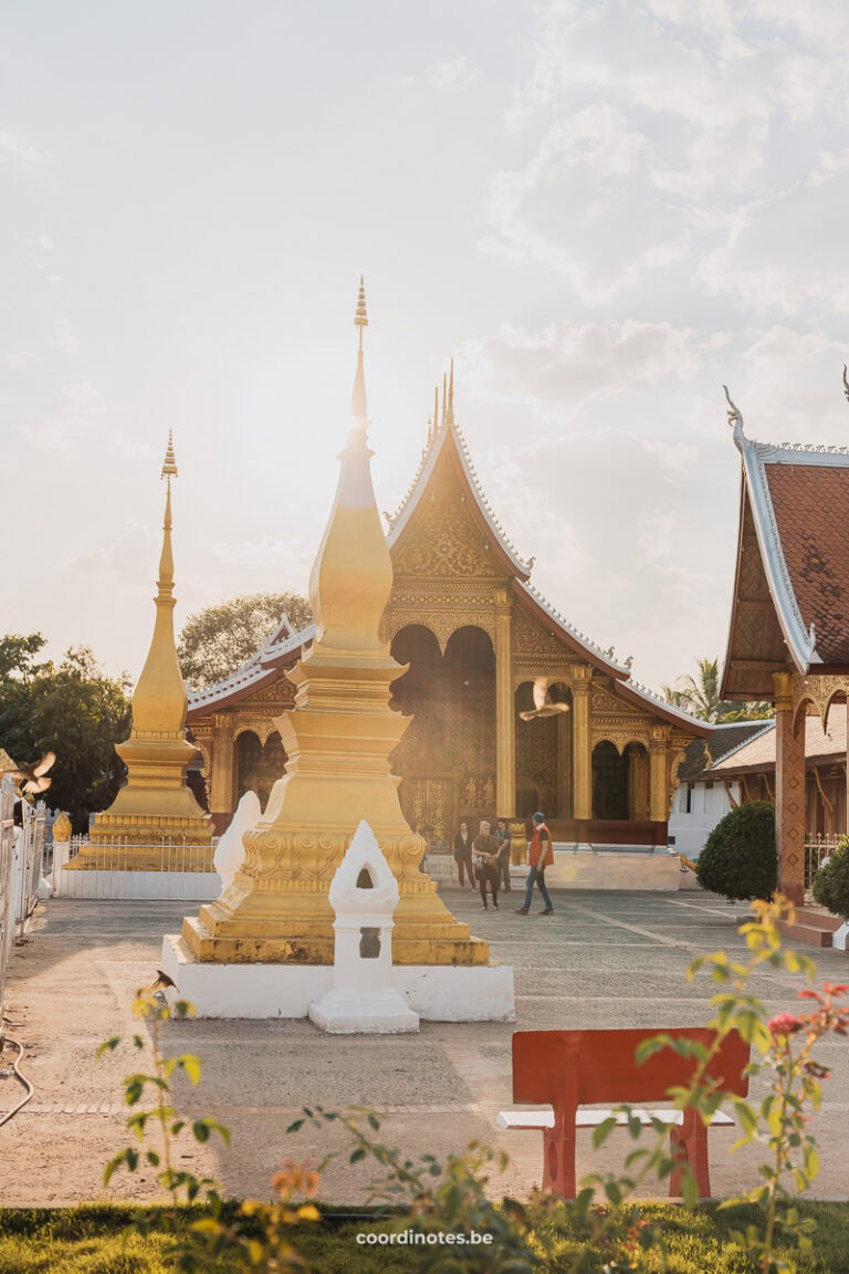 Wat Sensoukaram temple in Luang Prabang