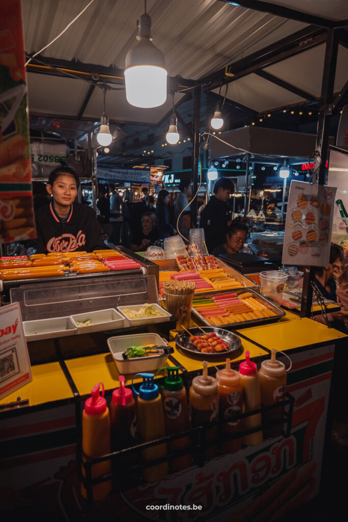 The more cozy food market in the center