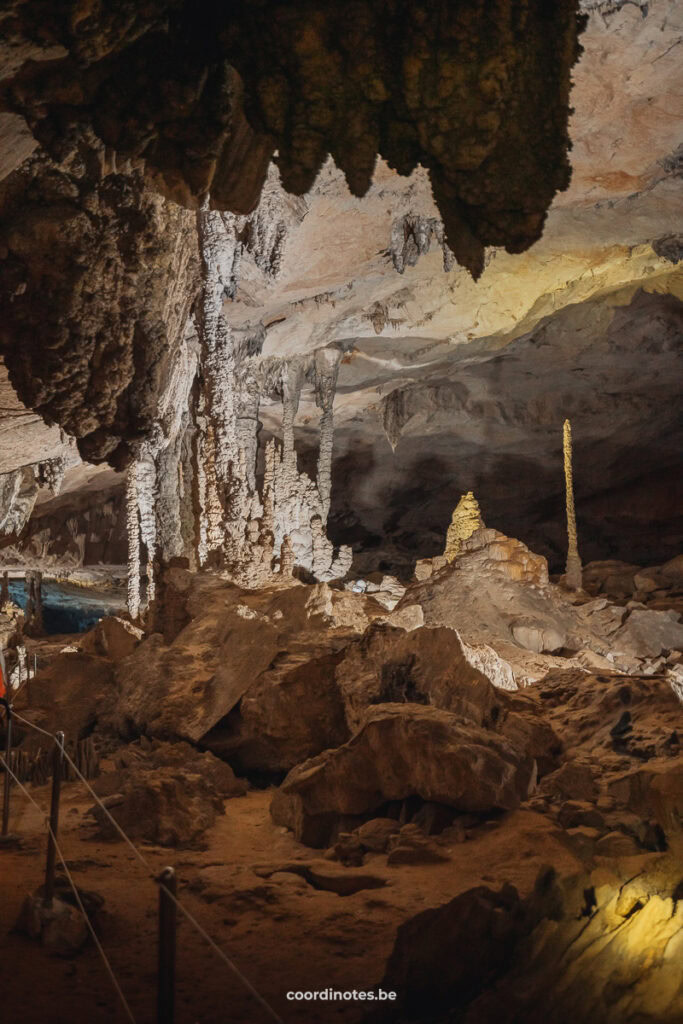 The second walking section of Kong Lor Cave