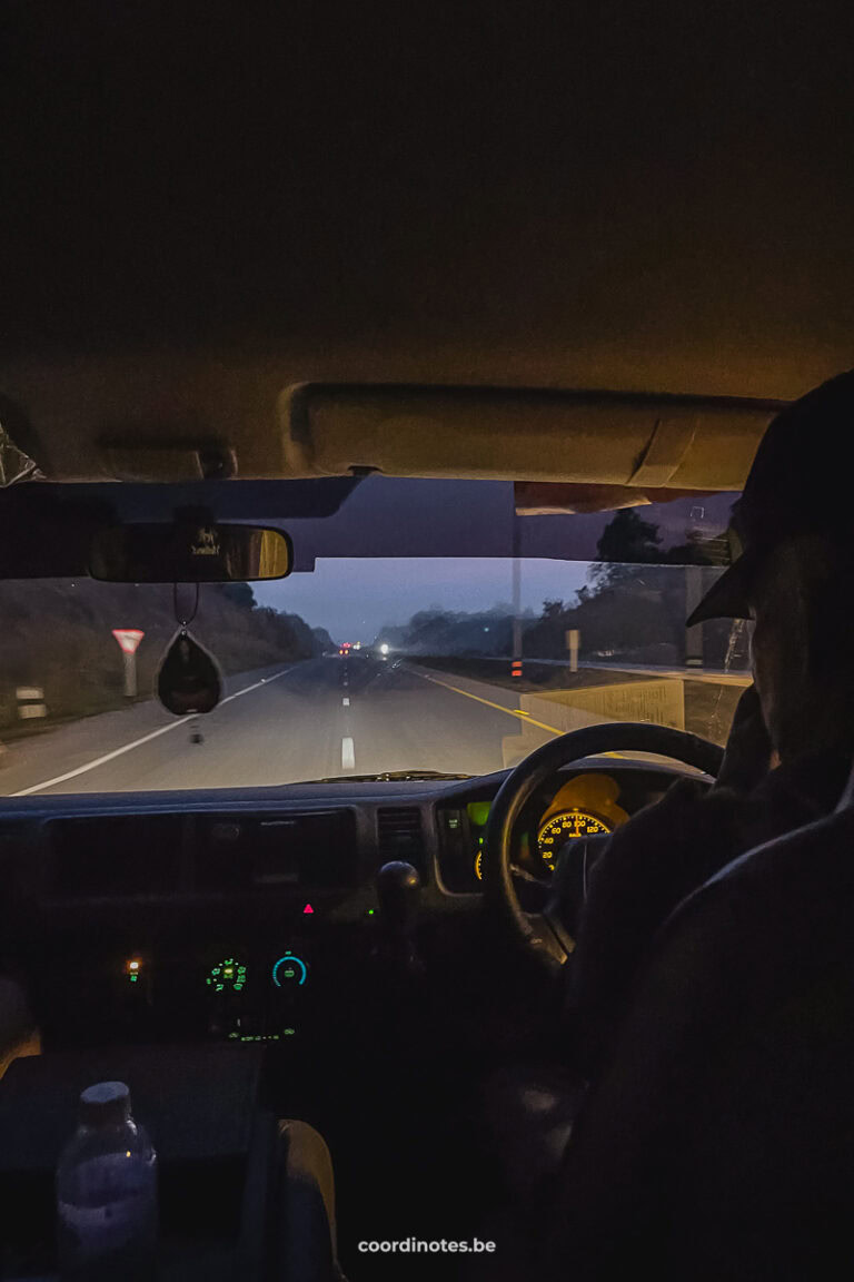 On the road to the Laos border