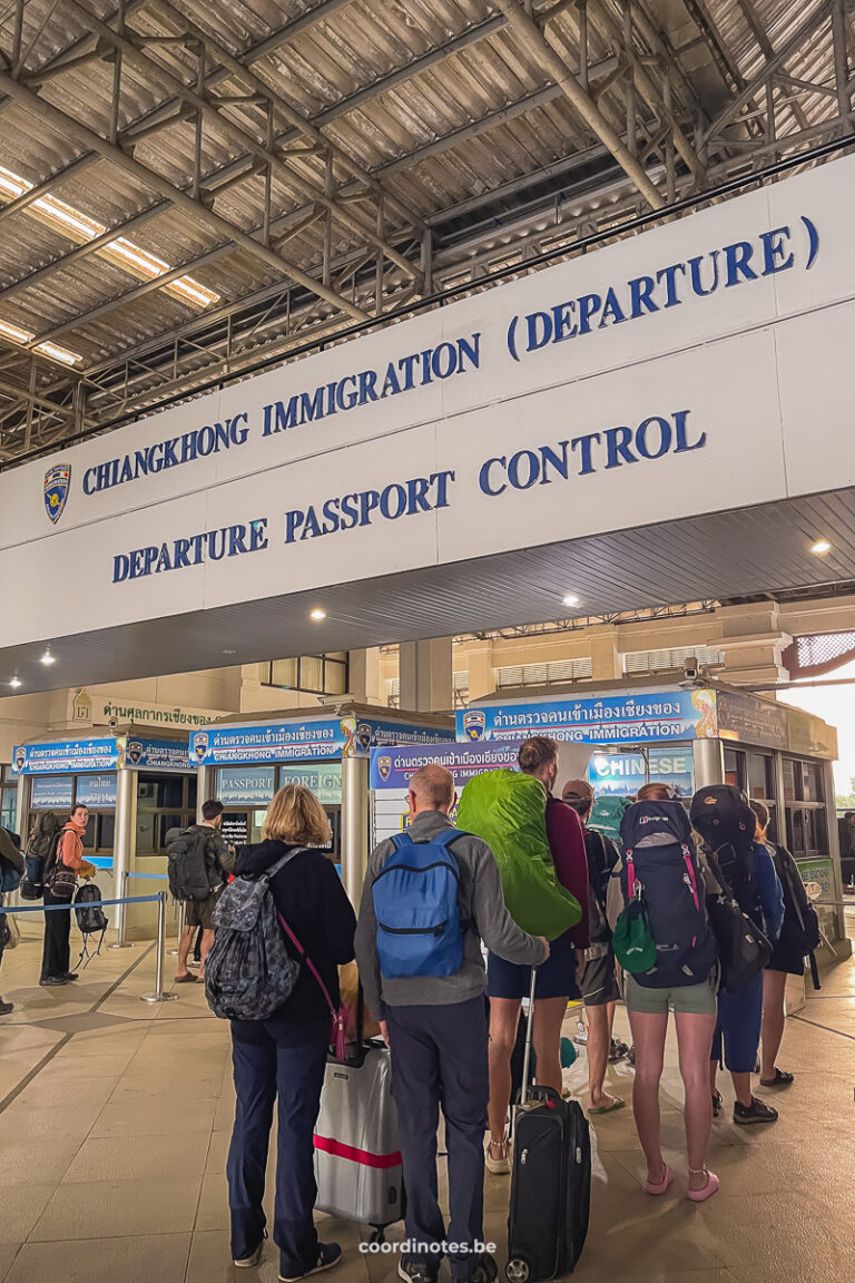 Chiang Khong Border Control