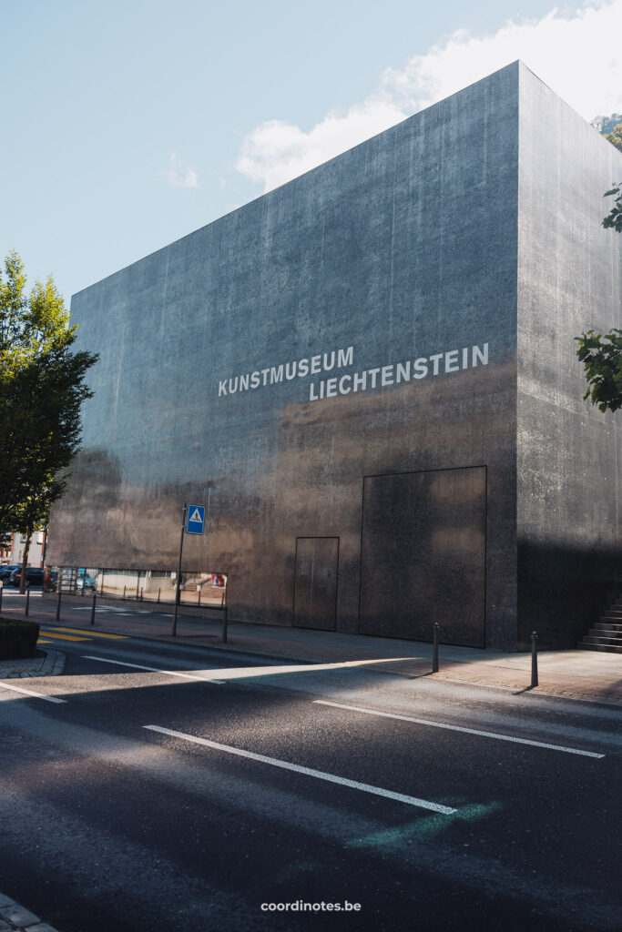 Kunstmuseum in Vaduz, Liechtenstein