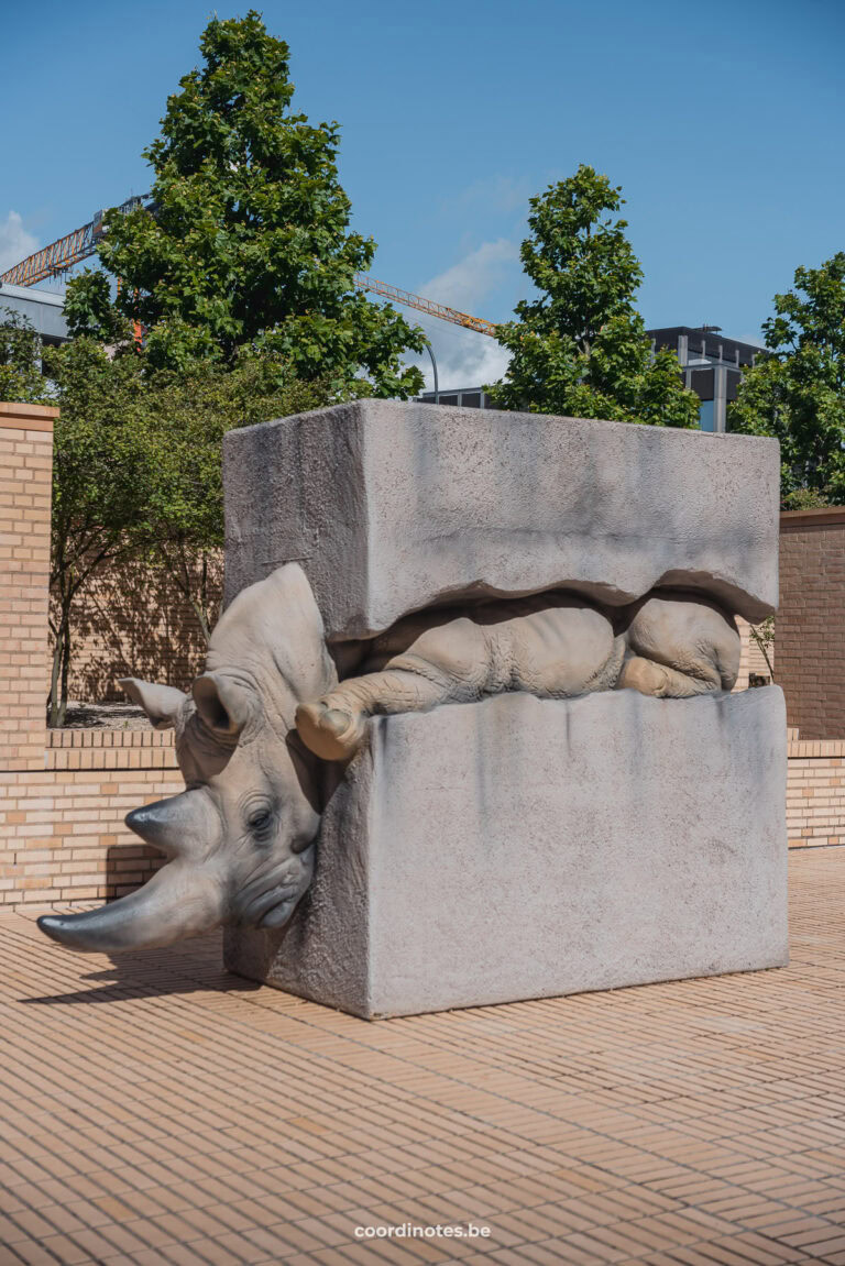 Sculpture in the streets of Vaduz