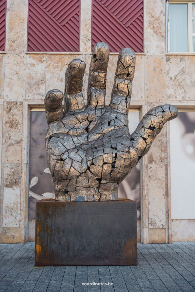 Sculpture in the streets of Vaduz