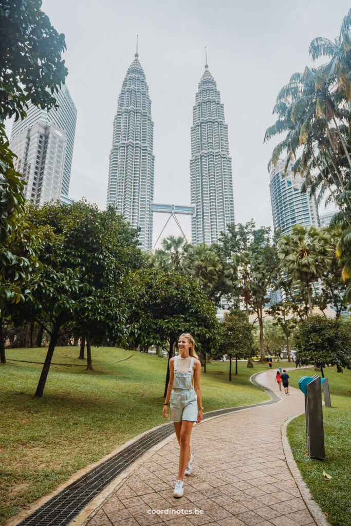 Petronas Twin Towers from KLCC Park