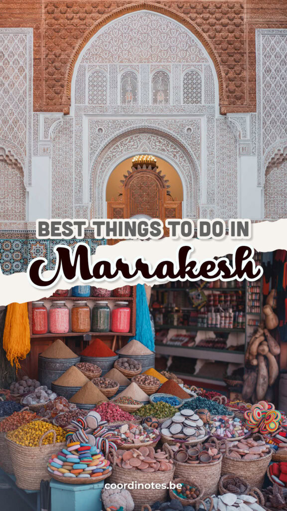 Best things to do in Marrakesh