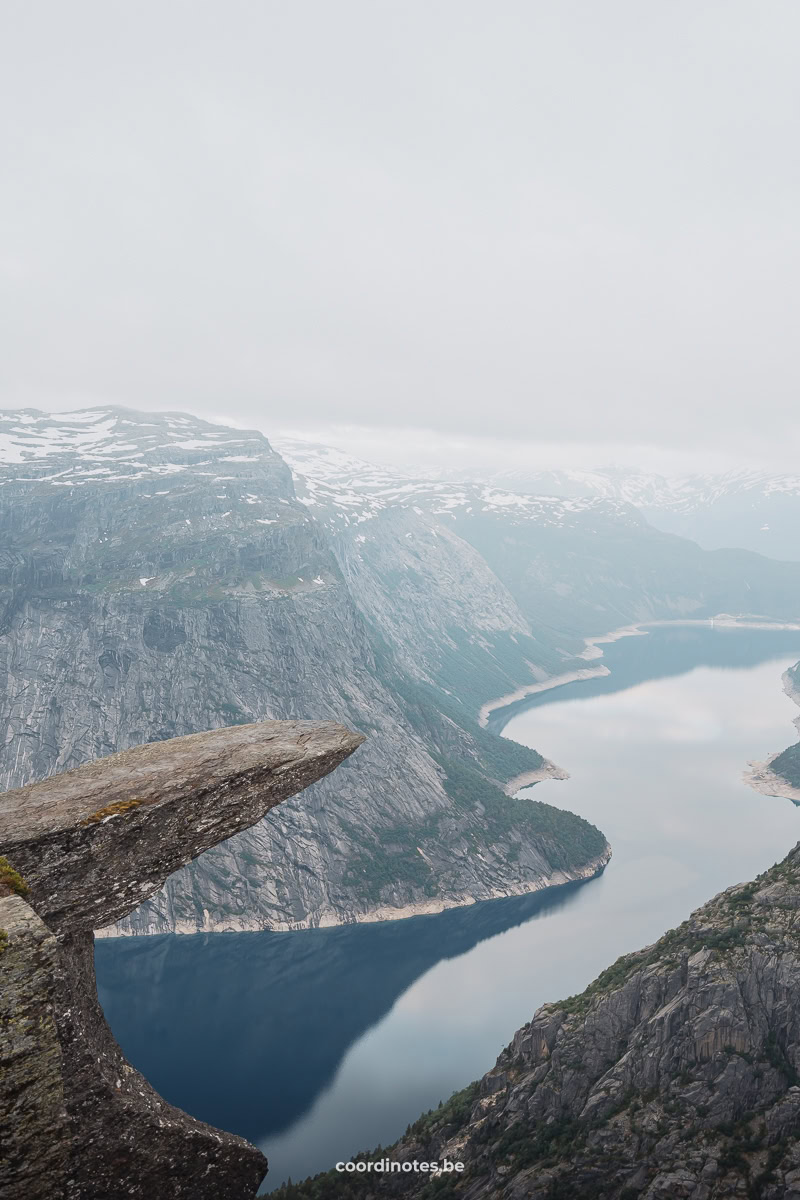 The Trolltunga cliff