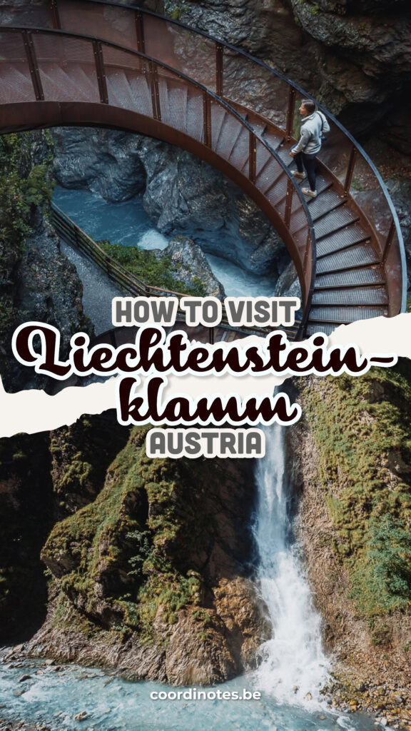 A guide about visiting the Liechtensteinklamm in Austria