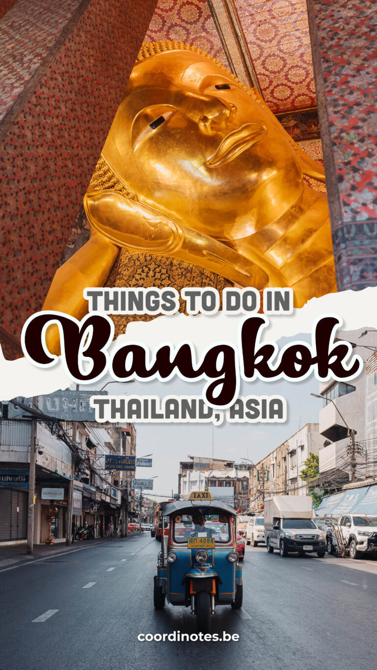 Awesome things to do in Bangkok