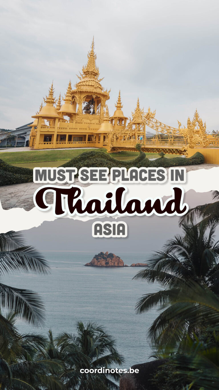 Must visit destinations in Thailand