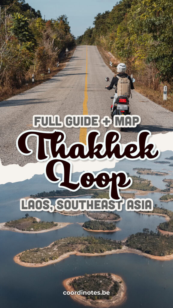 Full guide + map about the Thakhek Loop