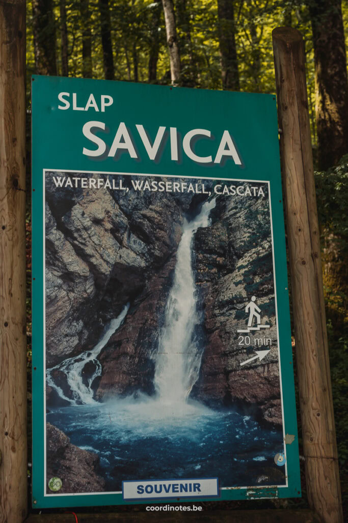 Savica Waterfall | Coordinotes Savica Waterfall