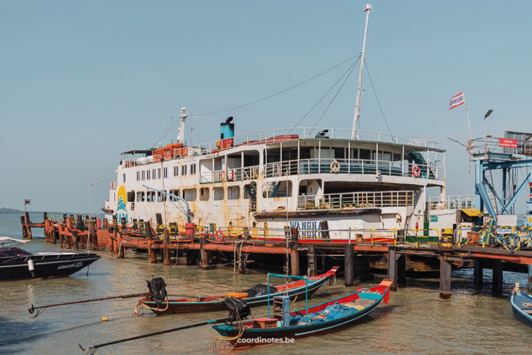 The boat to Koh Samui