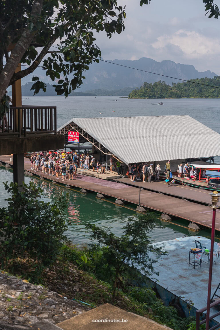 'Harbor' in Cheow Lan Lake