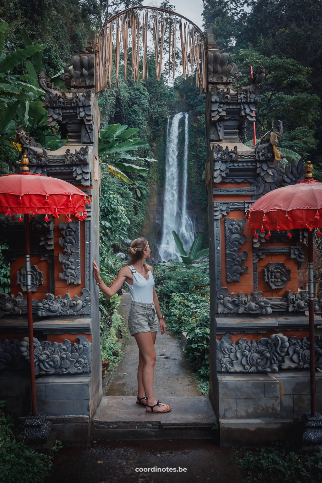 Gitgit waterfall in Bali