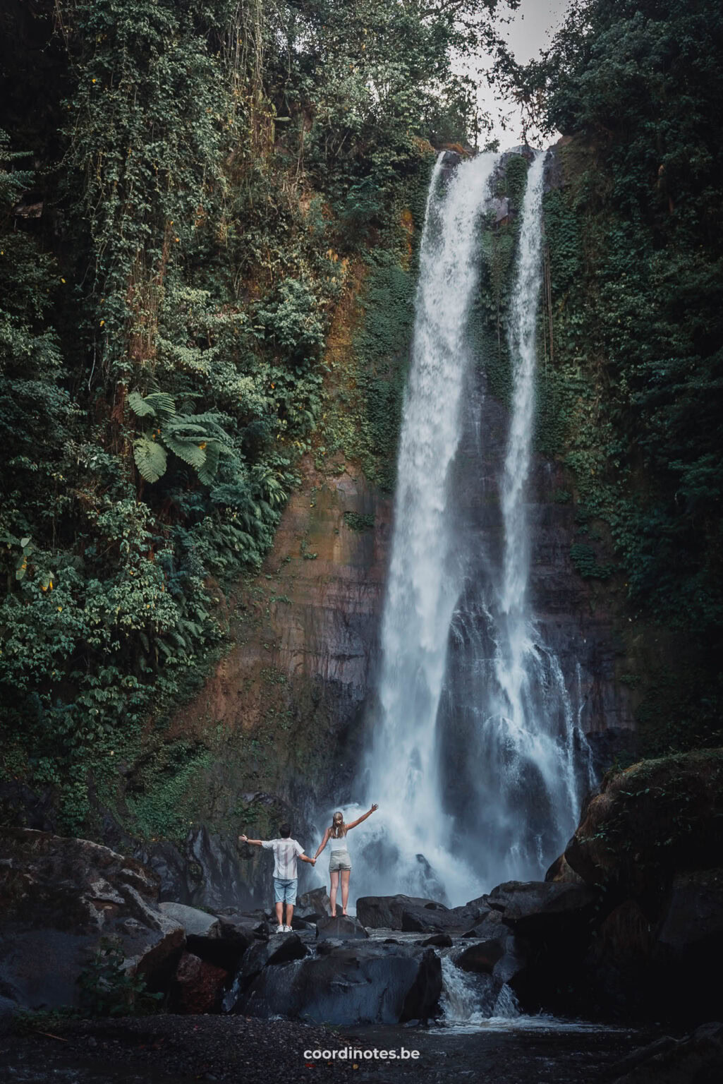 Gitgit waterfall in Bali