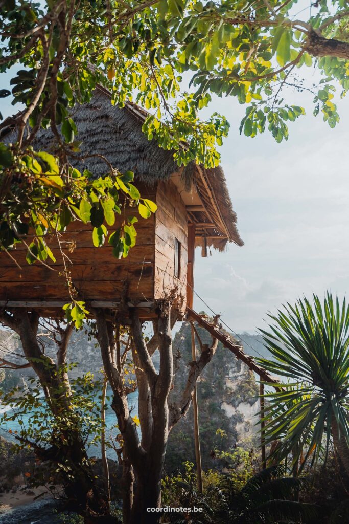 Rumah Pohon Treehouse at Thousand Islands Viewpoint on Nusa Penida