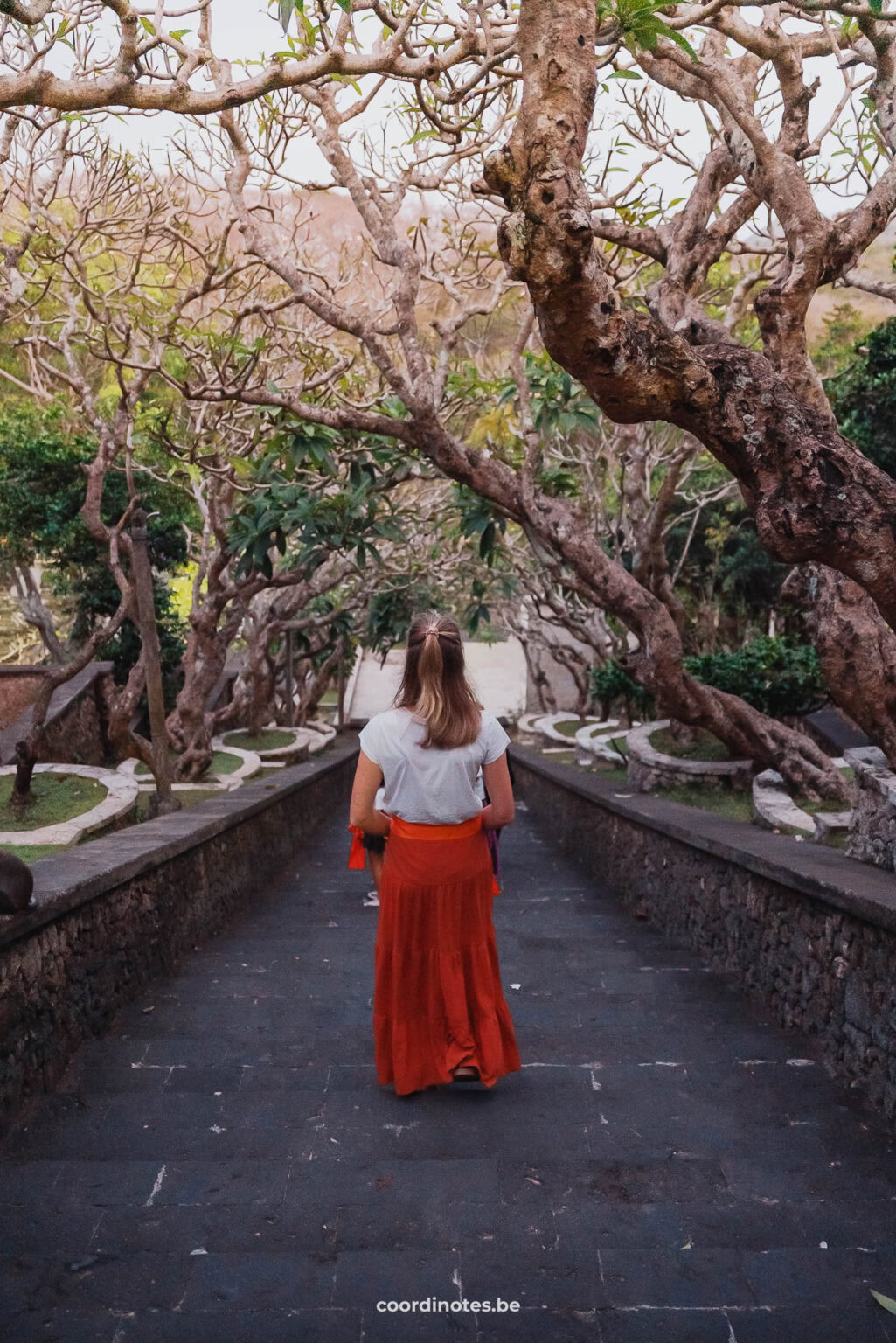 Stairs at Uluwatu Temple