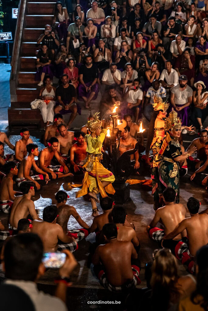 Watching the Kecak Fire Dance in Uluwatu Temple is one of the best things to do in Uluwatu